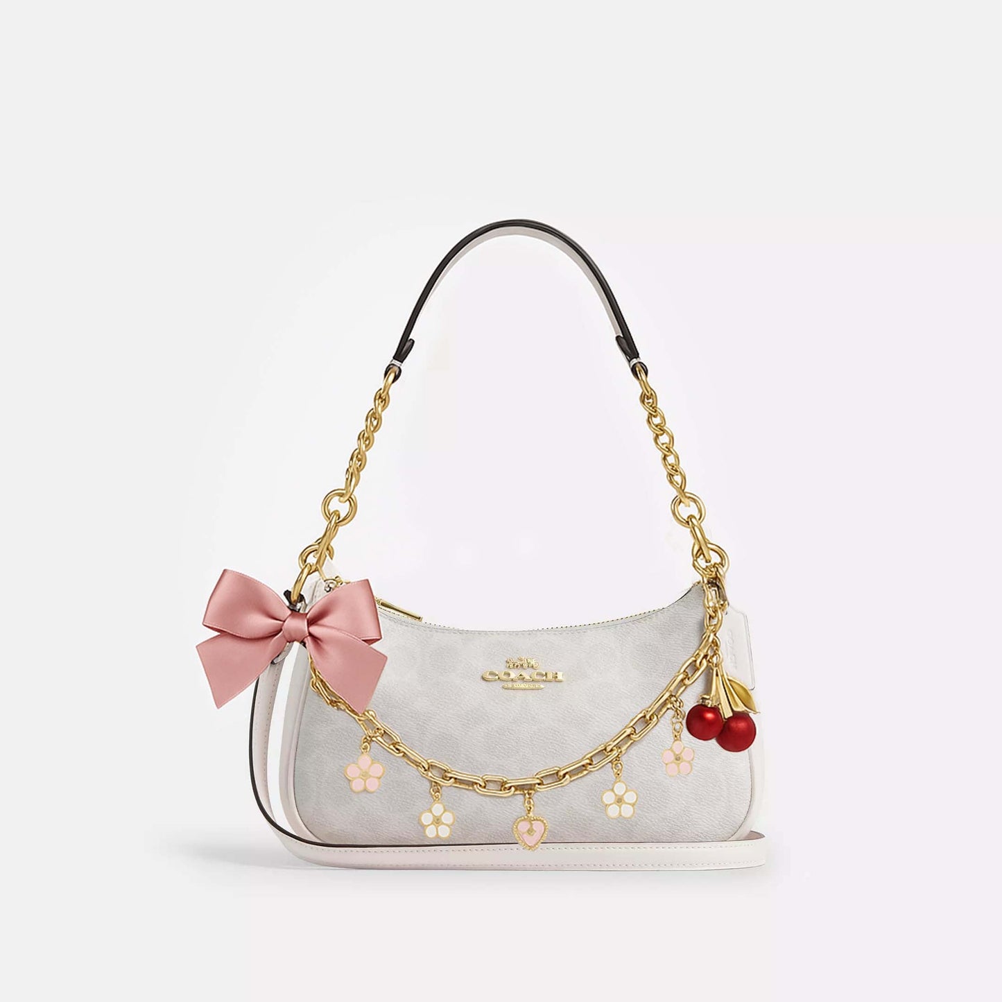Teri Shoulder Bag - Free Flower Charm